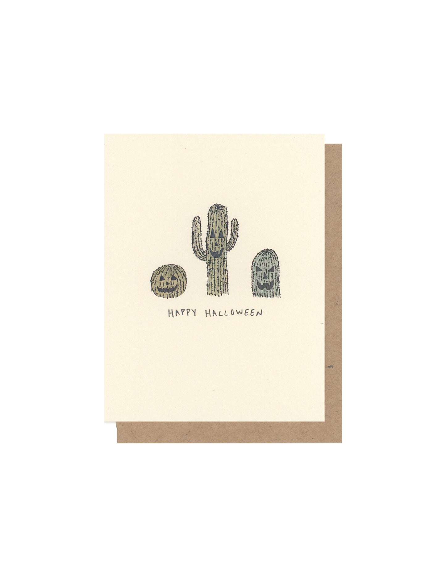 Cactus Halloween Card