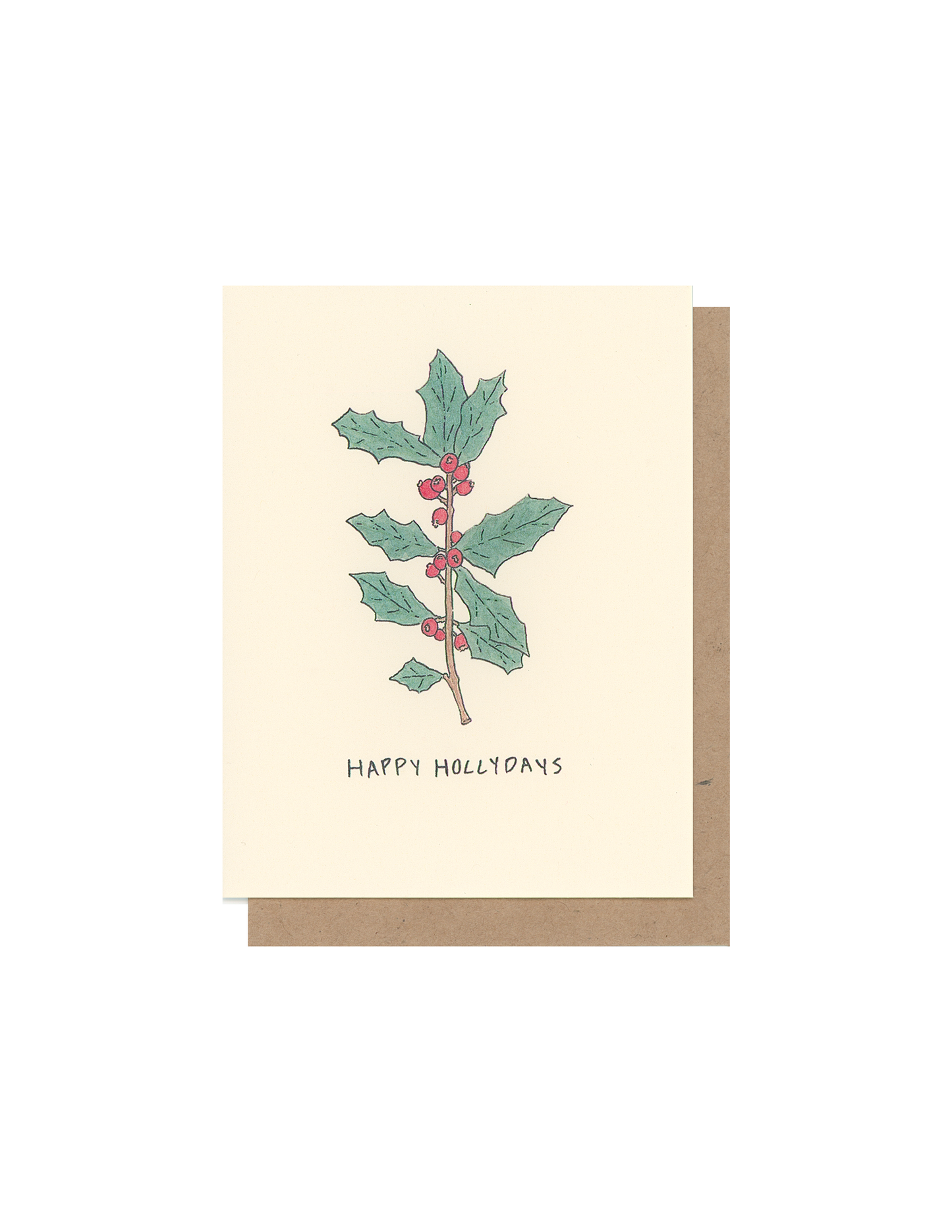 Happy Hollydays Card
