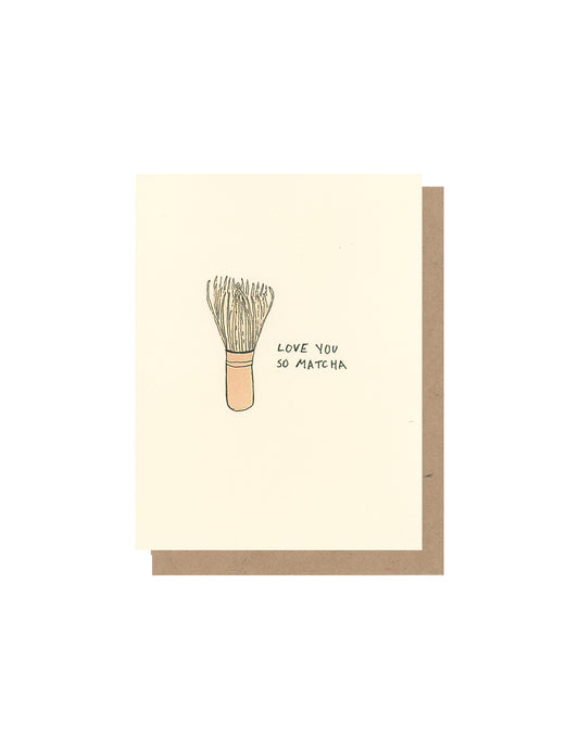 Love You So Matcha Card