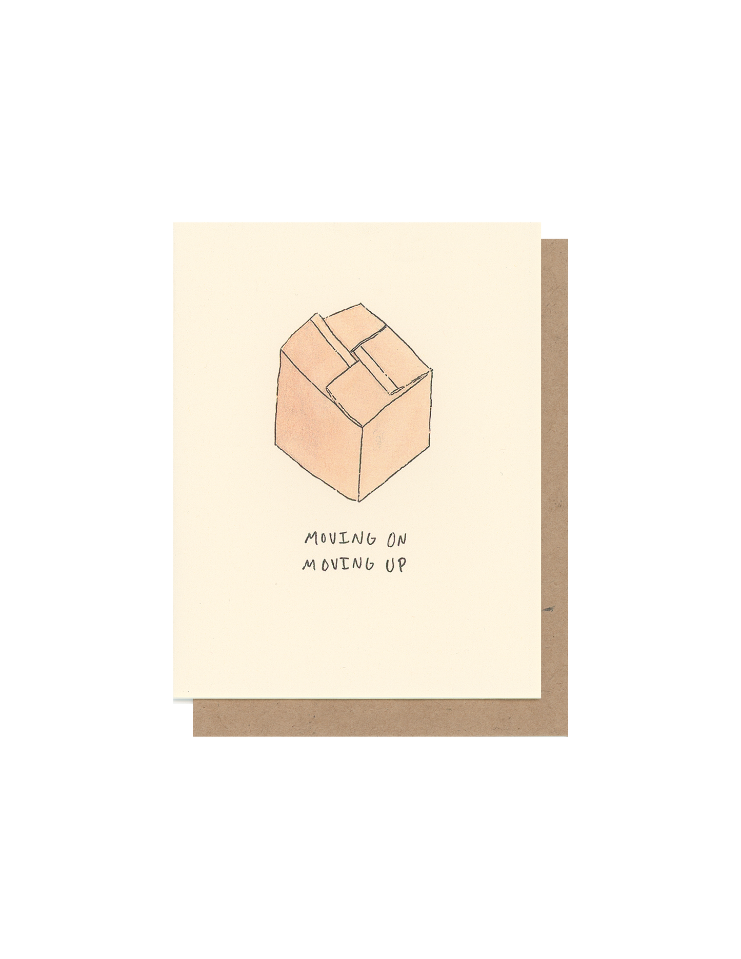 Moving On Moving Up Card